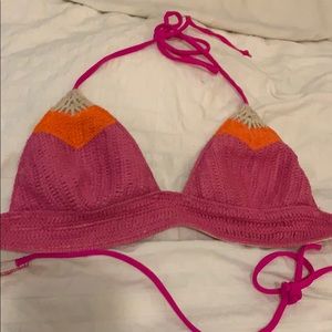 Knitted VS swim top in small, barely used bikini